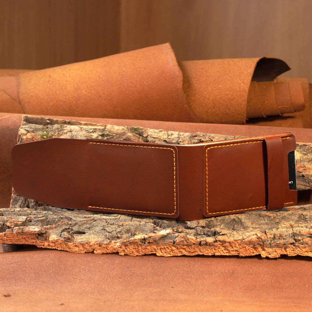 Horizontal Cowhide Wallet with Flap Closure