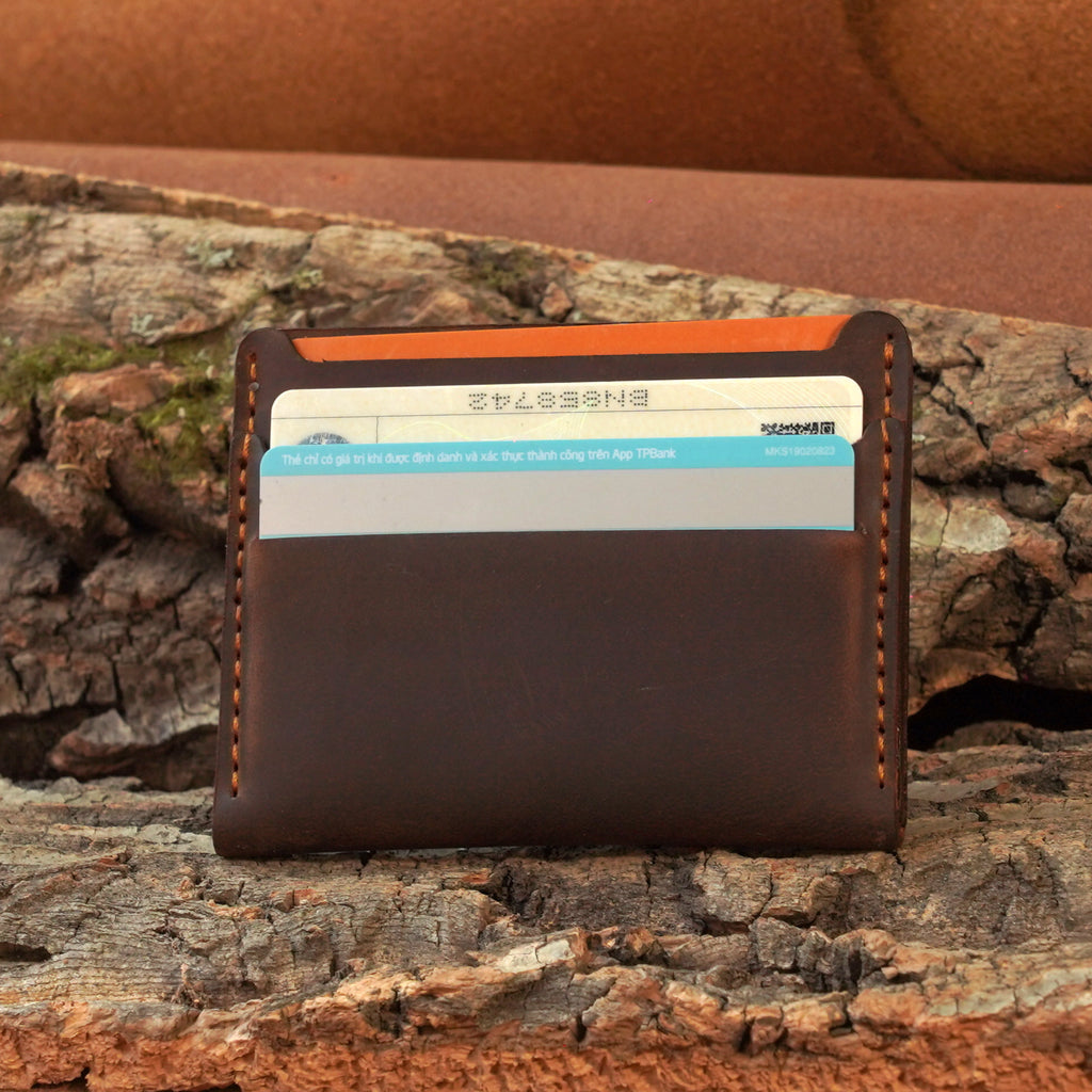 Mini Cowhide Card Wallet