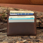 Mini Cowhide Card Wallet