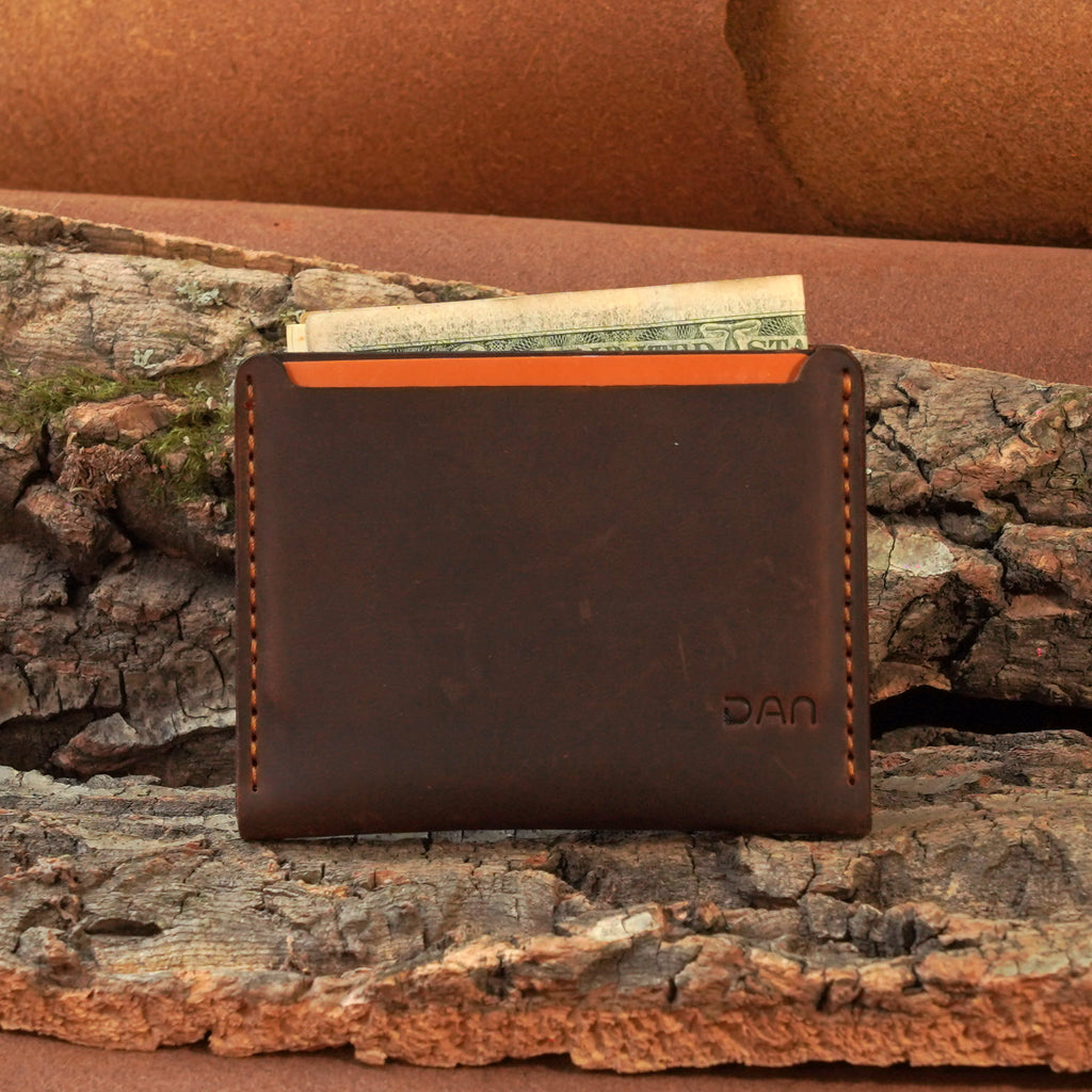 Mini Cowhide Card Wallet