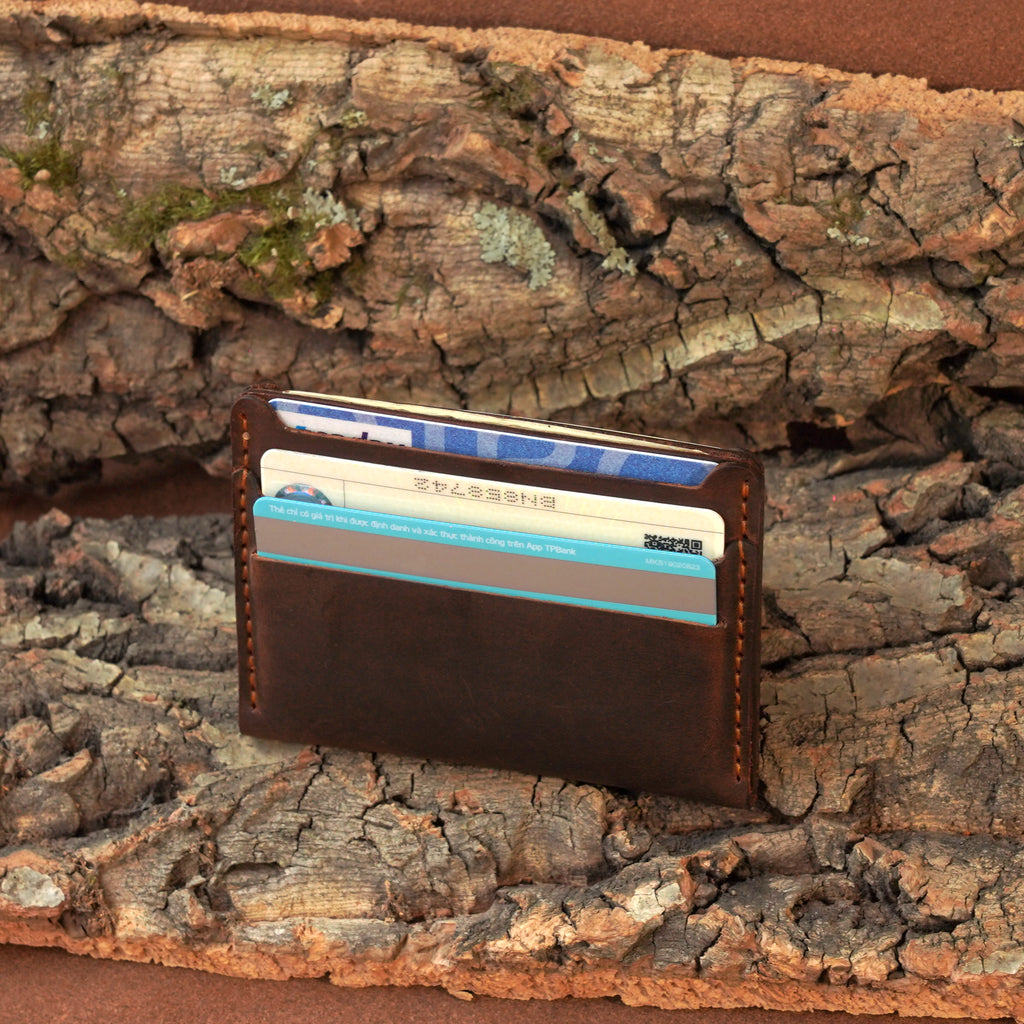 Mini Cowhide Card Wallet