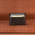 Mini Vertical Leather Card Wallet