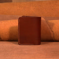 Cowhide Bifold Wallet with 6 Card Slots