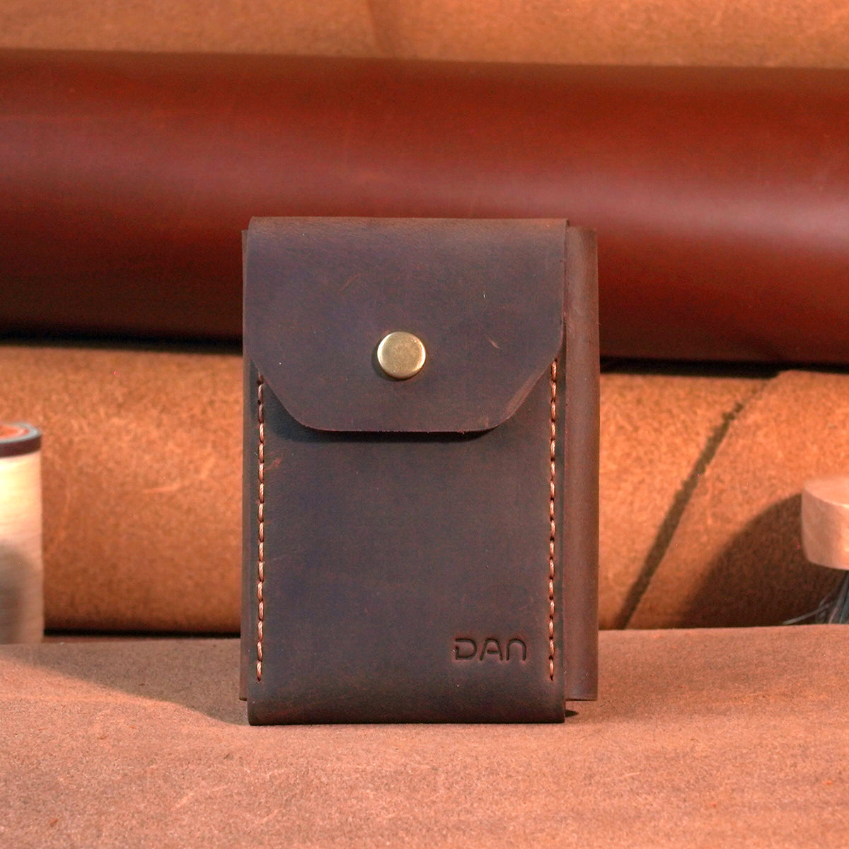 Double-Sided Cowhide Wallet