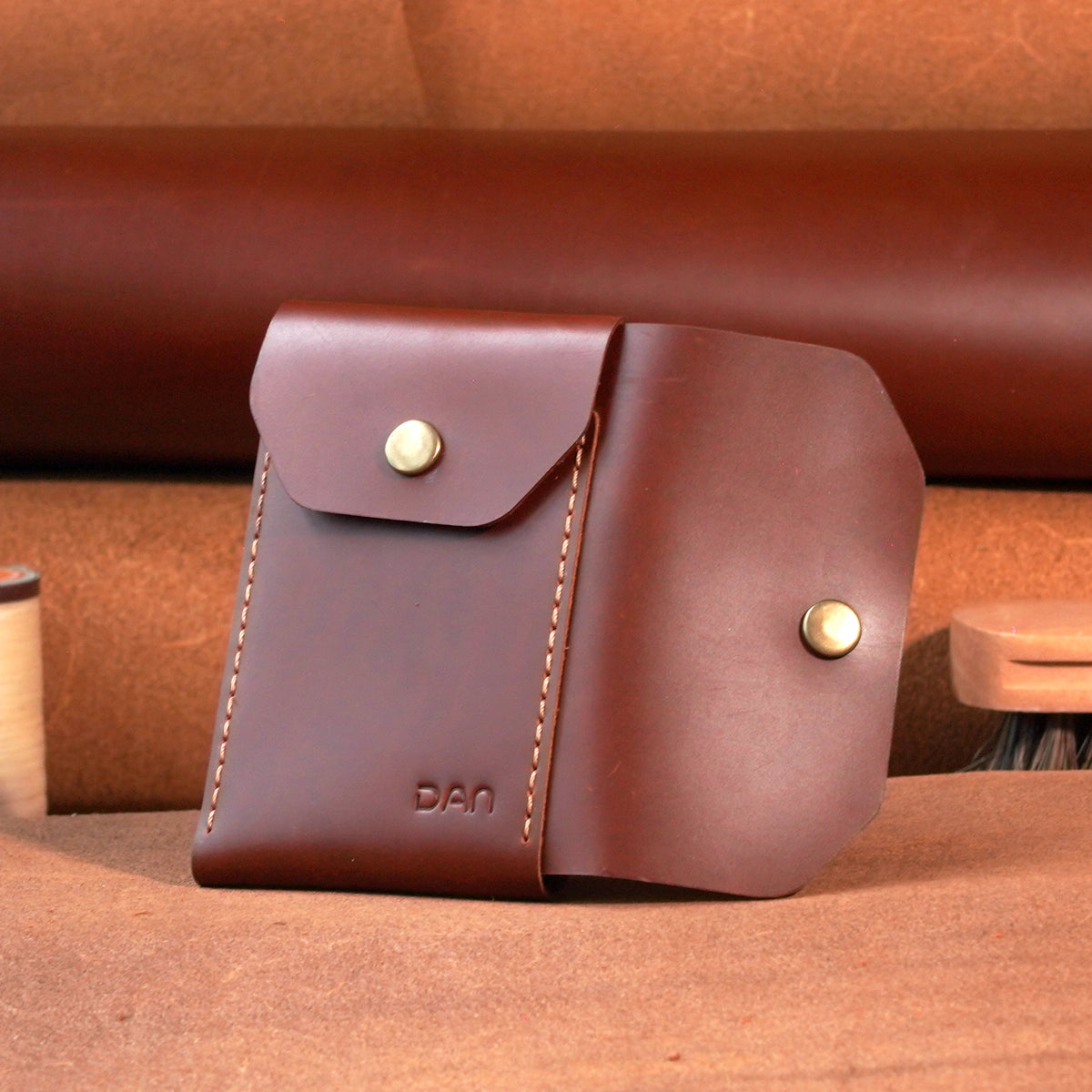 Double-Sided Cowhide Wallet