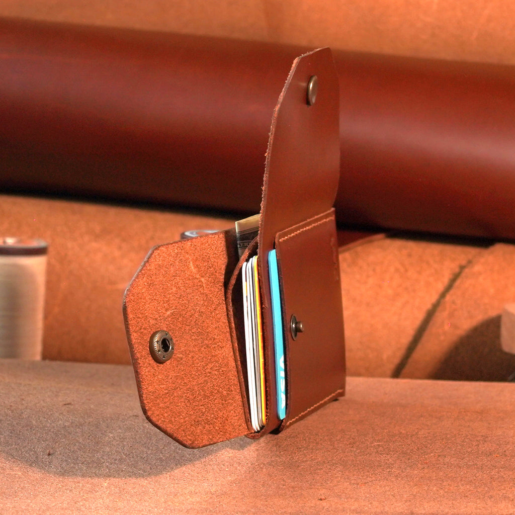Double-Sided Cowhide Wallet