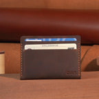 Slim Leather Card Wallet
