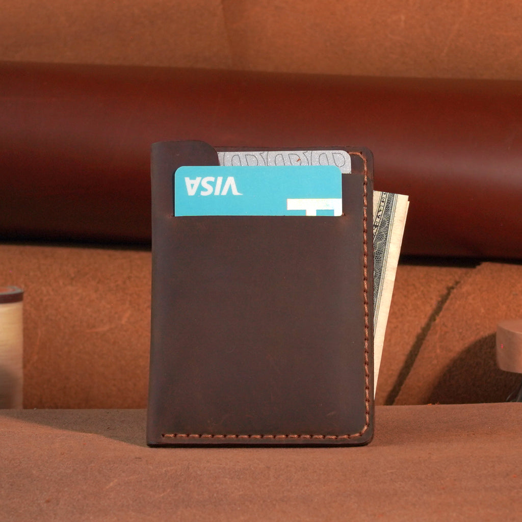 Slim Leather Card Wallet