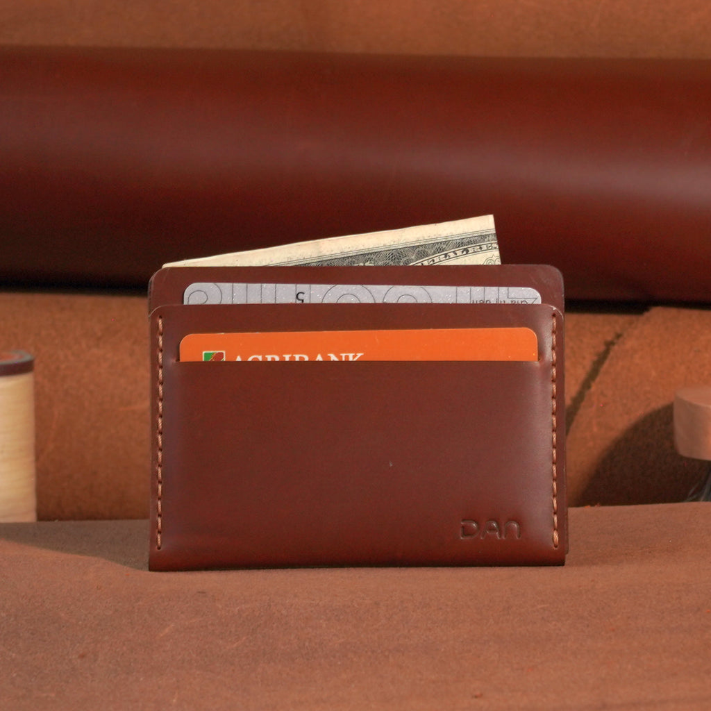 Slim Leather Card Wallet