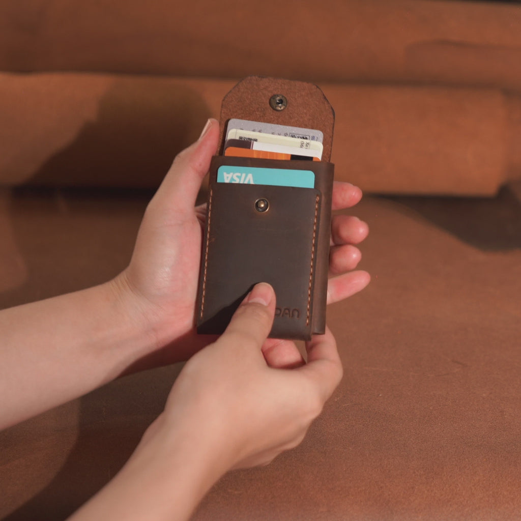 Double-Sided Cowhide Wallet